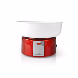 Nedis FCCM100FRD macchina per zucchero filato Rosso, Bianco 500 W - Vista aggiuntiva 2