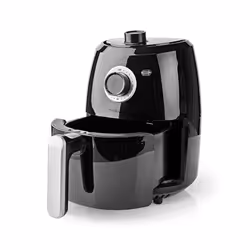 Nedis KAAF120FBK friggitrice Singolo 2,4 L Indipendente 1000 W Friggitrice ad aria calda Alluminio, Nero - Vista aggiuntiva 7