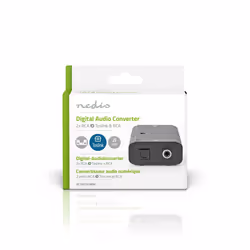 Nedis ACON2508BK convertitore audio Nero - Vista aggiuntiva 8