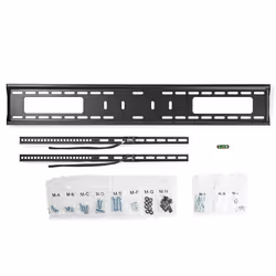 Nedis TVWM2070BK Supporto TV a parete 2,54 m (100") Nero - Vista aggiuntiva 8