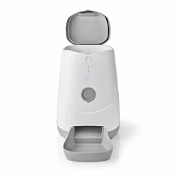 Nedis WIFIPET10CWT distributore di cibo e acqua per cani e gatti Grigio, Bianco Gatto (animale)/Cane