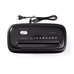 Nedis PASH120BKA4 distruggi documenti Taglio a striscia 22 cm Nero - Vista aggiuntiva 5