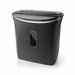 Nedis PASH120BKA4 distruggi documenti Taglio a striscia 22 cm Nero - Vista aggiuntiva 6