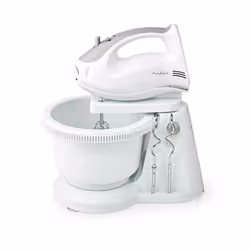 Nedis KAHM110CWT sbattitore Sbattitore manuale 200 W Grigio, Bianco - Vista aggiuntiva 4