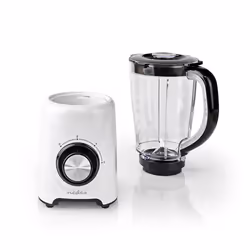 Nedis KABL300CWT frullatore 1,5 L Frullatore da tavolo 800 W Nero, Bianco