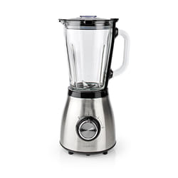 Nedis KABL350CAL frullatore 1,5 L Frullatore da tavolo 800 W Nero, Argento