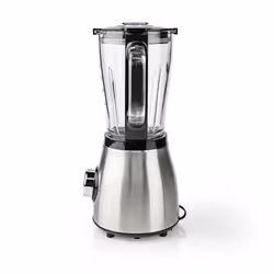 Nedis KABL350CAL frullatore 1,5 L Frullatore da tavolo 800 W Nero, Argento
