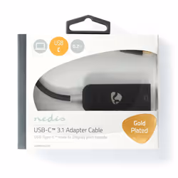 Nedis CCBW64352AT02 adattatore grafico USB 7680 x 4320 Pixel Antracite - Vista aggiuntiva 5