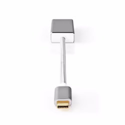 Nedis CCTB64550AL02, 0,2 m, USB tipo-C, Mini DisplayPort, Maschio, Femmina, Dritto