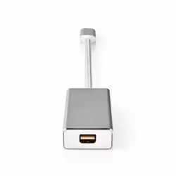 Nedis CCTB64550AL02 cavo e adattatore video 0,2 m USB tipo-C Mini DisplayPort Argento