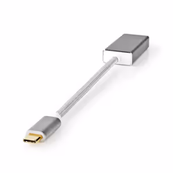 Nedis CCTB64550AL02 cavo e adattatore video 0,2 m USB tipo-C Mini DisplayPort Argento - Vista aggiuntiva 4
