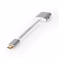 Nedis CCTB64580AL02 cavo e adattatore video 0,2 m USB tipo-C Mini DisplayPort Argento - Vista aggiuntiva 5