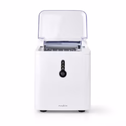 Nedis KAIC100FWT macchina per cubetti di ghiaccio Macchina per la produzione di cubetti di ghiaccio integrata/indipendente 12 kg/24h 120 W Bianco
