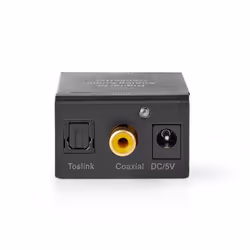 Nedis ACON2510BK convertitore audio Nero - Vista aggiuntiva 2