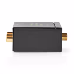 Nedis ACON2510BK convertitore audio Nero - Vista aggiuntiva 5