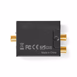 Nedis ACON2510BK convertitore audio Nero - Vista aggiuntiva 6