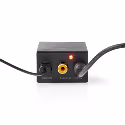 Nedis ACON2510BK convertitore audio Nero - Vista aggiuntiva 8