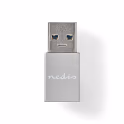 Nedis CCGB60925GY, USB A, USB C, Grigio