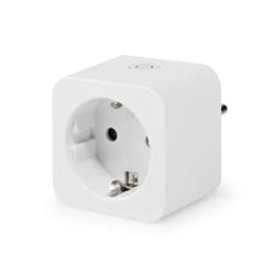 Nedis WIFIP121EWT presa intelligente 3680 W Casa, Ufficio Bianco