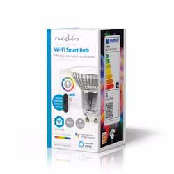 Nedis WIFILRC10GU10 lampada LED Blu, Verde, Rosso, Bianco 4,9 W GU10 G - Vista aggiuntiva 5