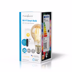 Nedis SmartLife lampada LED Bianco caldo 7 W E27 E - Vista aggiuntiva 4