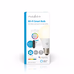 Nedis WIFILRC10E27 lampada LED Blu, Verde, Rosso 9 W E27 F - Vista aggiuntiva 3