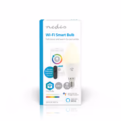 Nedis WIFILRC10E14 lampada LED Blu, Verde, Rosso, Bianco 4,9 W E27 F