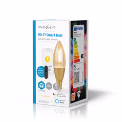 Nedis SmartLife lampada LED Bianco caldo 4,9 W E14 F - Vista aggiuntiva 4