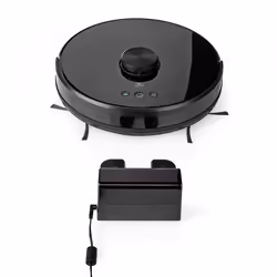 Nedis WIFIVCL001CBK robot aspirateur 0,6 L Sans sac Noir - Vista aggiuntiva 5