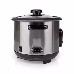 Nedis KARC110AL cuoci riso 1 L 400 W Nero, Argento - Vista aggiuntiva 4