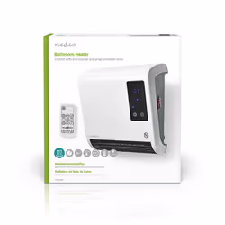 Nedis HTBA20WT appareil de chauffage Intérieure Blanc 2000 W Chauffage de ventilateur électrique - Vista aggiuntiva 6