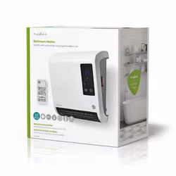 Nedis HTBA20WT appareil de chauffage Intérieure Blanc 2000 W Chauffage de ventilateur électrique - Vista aggiuntiva 7