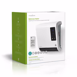 Nedis HTBA20WT appareil de chauffage Intérieure Blanc 2000 W Chauffage de ventilateur électrique - Vista aggiuntiva 8