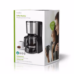 Nedis KACM260EBK macchina per caffè Manuale Macchina da caffè con filtro - Vista aggiuntiva 8
