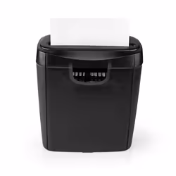 Nedis PASH112BKA4 distruggi documenti Taglio a striscia 22 cm Nero - Vista aggiuntiva 6