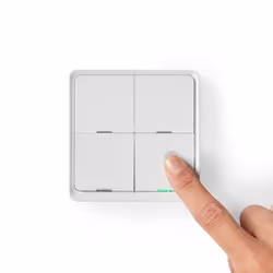 Nedis ZBWS40WT interruttore della luce Plastica Bianco - Vista aggiuntiva 7