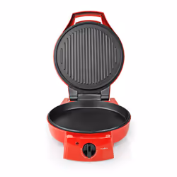 Nedis FCPM100FRD macchina e forno per pizza 1 pizza(e) 1800 W Nero, Rosso