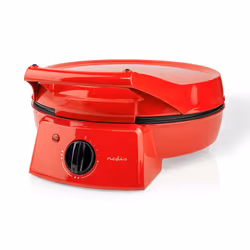 Nedis FCPM100FRD macchina e forno per pizza 1 pizza(e) 1800 W Nero, Rosso - Vista aggiuntiva 4