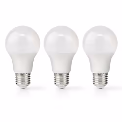Nedis LBE27A602P3 lampada LED Bianco caldo 2700 K 8,5 W E27 F - Vista aggiuntiva 2