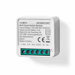 Nedis WIFIWMS10WT controllo luce intelligente ad uso domestico Con cavo e senza cavo Bianco - Vista aggiuntiva 5
