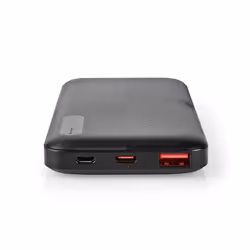 Nedis UPBKPD10000BK batteria portatile Polimeri di litio (LiPo) 10000 mAh Nero - Vista aggiuntiva 2