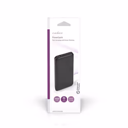 Nedis UPBKPD10000BK batteria portatile Polimeri di litio (LiPo) 10000 mAh Nero - Vista aggiuntiva 8