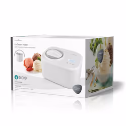 Nedis KAIM600CWT macchina per gelato Gelatiera compressore 1 L 100 W Bianco - Vista aggiuntiva 8