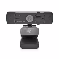 Nedis WCAM120BK webcam 8,3 MP 3840 x 2160 Pixel USB 2.0 Nero - Vista aggiuntiva 3