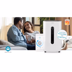 Nedis SmartLife 6,5 L 43 dB 420 W Bianco - Vista aggiuntiva 8