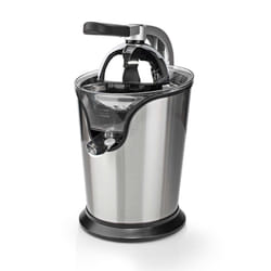 Nedis KAJC200SR spremiagrumi Spremiagrumi manuale 100 W Alluminio, Nero