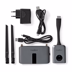 Nedis VTRA3460GY moltiplicatore AV Trasmettitore e ricevitore AV Grigio - Vista aggiuntiva 7