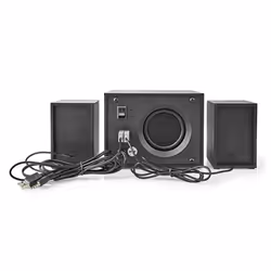 Nedis GSPR31021BK altoparlante 2-vie Nero Cablato 11 W - Vista aggiuntiva 4