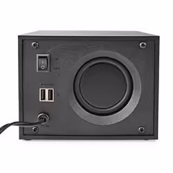 Nedis GSPR31021BK altoparlante 2-vie Nero Cablato 11 W - Vista aggiuntiva 6