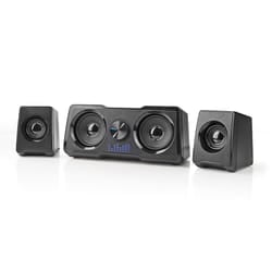 Nedis Gaming Speaker 2-vie Nero Cablato 16 W